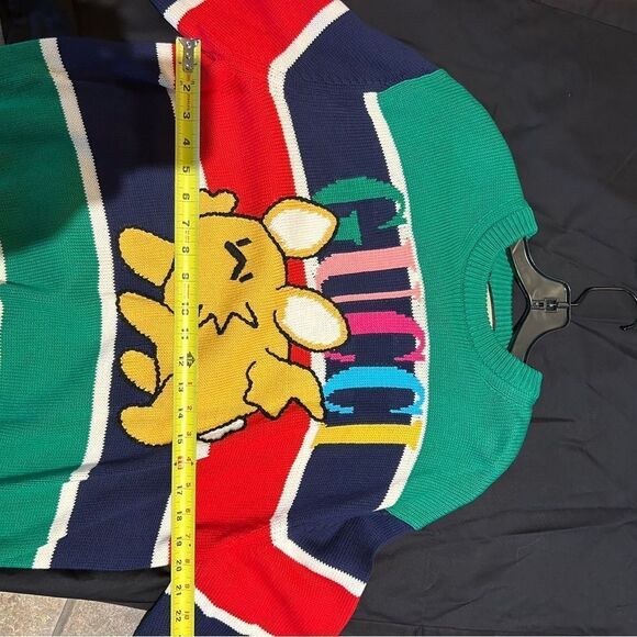 Men’s Gucci cotton/wool Cable knit sweater size large made in Italy NWT - Picture 5 of 10